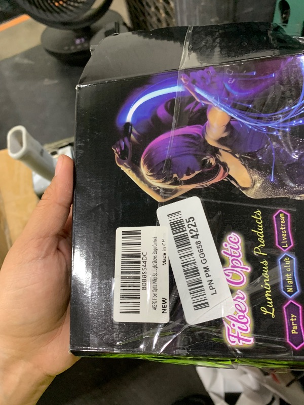 Photo 1 of AKEPO Fiber Optic Whip - Rechargeable LED Rave Toy