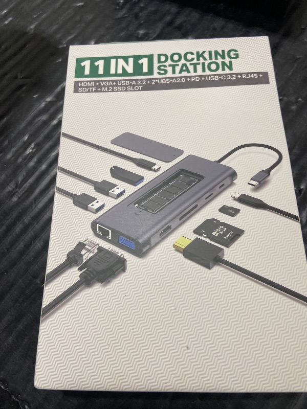 Photo 1 of Aoyvsktv USB C Dock with M.2 NVMe SSD Enclosure