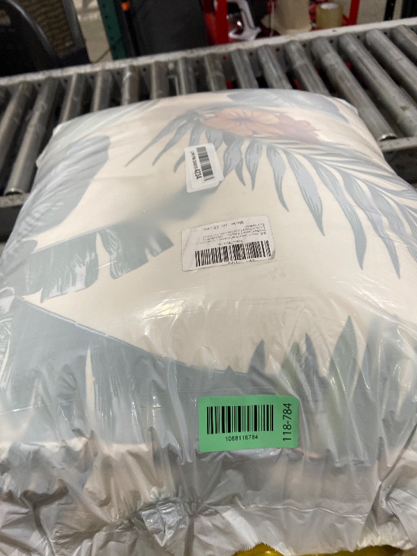 View 2 of ThinMay Outdoor/Indoor Swing Replacement Cushion, 40x40x4in, Tropical White