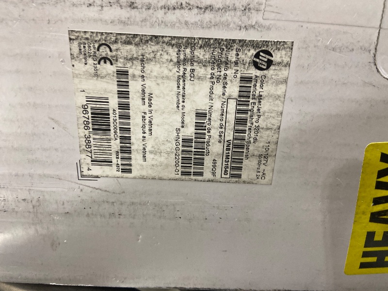 Photo 1 of HP Color LaserJet Pro 3201dw Wireless Color Printer