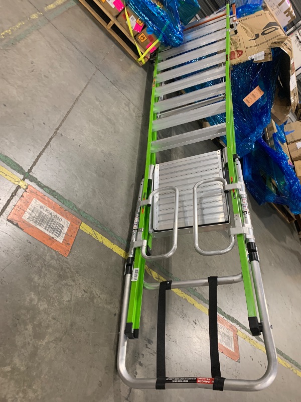 Photo 1 of Little Giant Safety Cage 10 ft Ladder with Outriggers