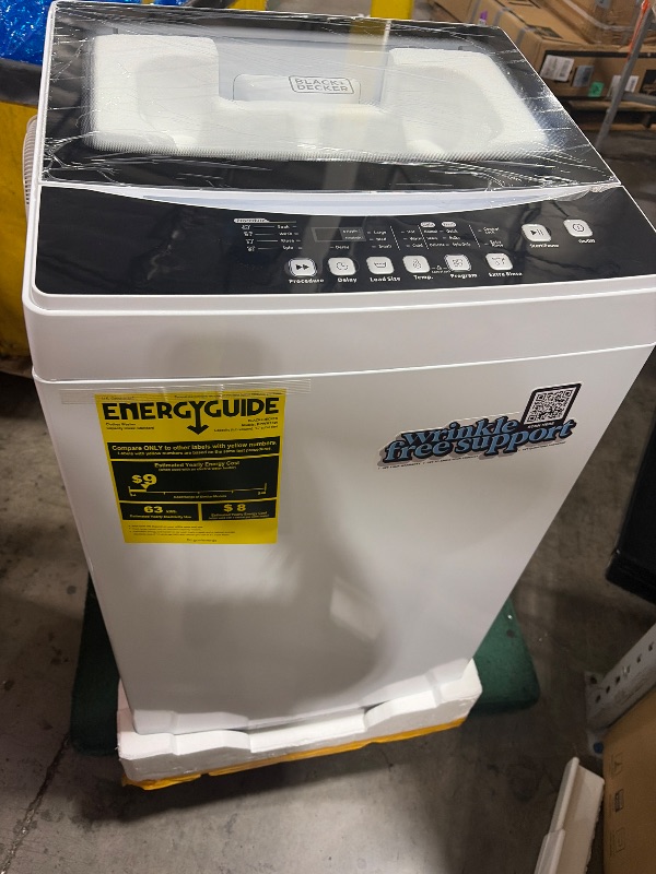 Photo 1 of BLACK+DECKER 1.7 Cu. Ft. Portable Washer