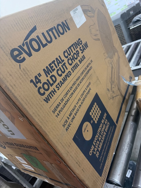 Photo 1 of Evolution S355CPSL 14" Metal Cutting Chop Saw