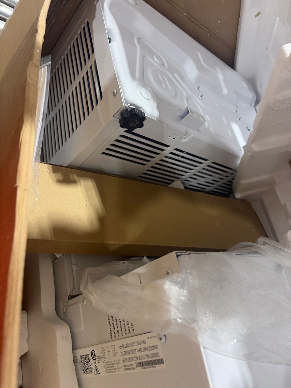 Photo 1 of GE Profile ClearView Inverter Window Air Conditioner Unit, 12,200 BTU, Energy Efficient Cooling up to 550 sq ft., Ultra Quiet, SMART Home Capable, Includes Remote, White