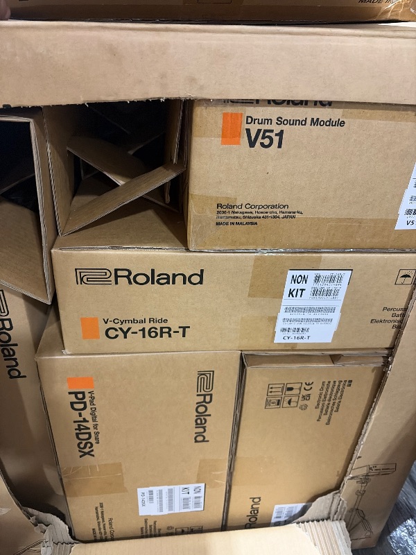 View 4 of Roland VAD516 V-Drums 5 Series Electronic Drum Kit