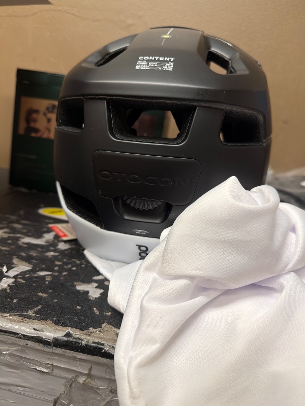 Photo 1 of POC Otocon Race MIPS Fullface Helmet - Exceptionally Lightweight and Well-Ventilated Full-face Protection with Integrated tech for Extra Safety size M