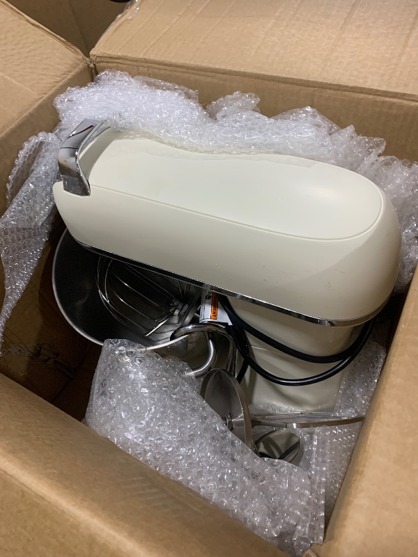 Photo 1 of 8.4QT Commercial Stand Mixer 800W with Aluminum Die Casting Meets the Standard of NSF/ANSI 8-2023, Mixers Kitchen Electric Stand Mixer with Stainless Steel 8L Bowl, Dough Hook, Whisk and Beater