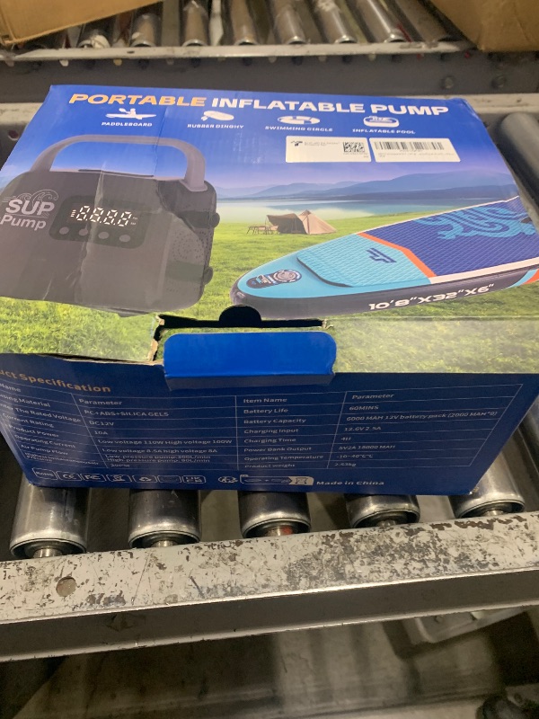 Photo 1 of AUDWXIZU Electric Paddle Board Pump