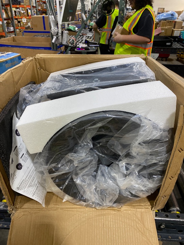 Photo 1 of FICBXRA 14 Inch Inline Duct Fan with Speed Controller - EC Motor Ventilation Exhaust Fan for Heating Cooling Booster, Grow Tents, Hydroponics, NSK/SKF bearings, ETL Listed