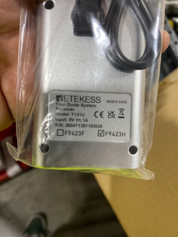 Photo 1 of Retekess T130U(4nd Gen T130)Tour Guide System,Tour Guide Headsets(2TX 32RX)
