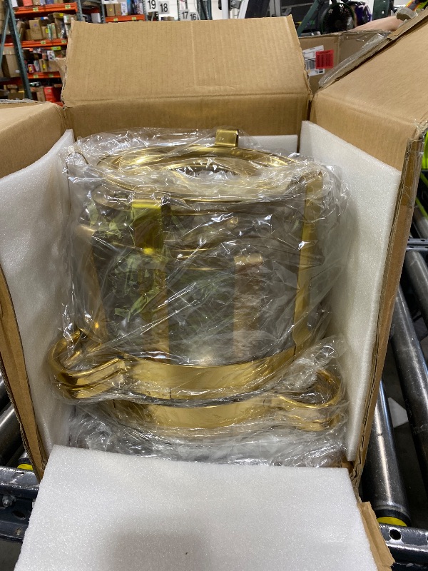 Photo 1 of Hetorosu 4 Pack 5QT Round Chafing Dishes with Glass Lid
