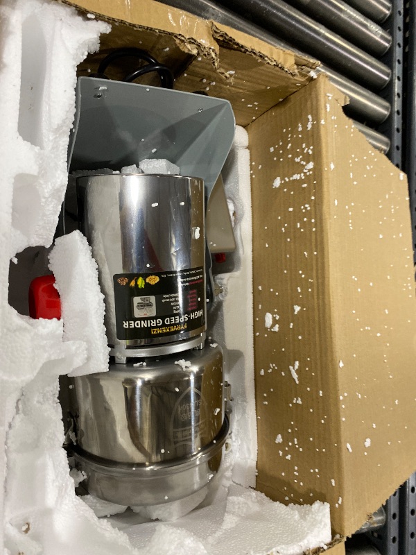Photo 1 of FYRVEXENZI Electric Grain Mill Grinder