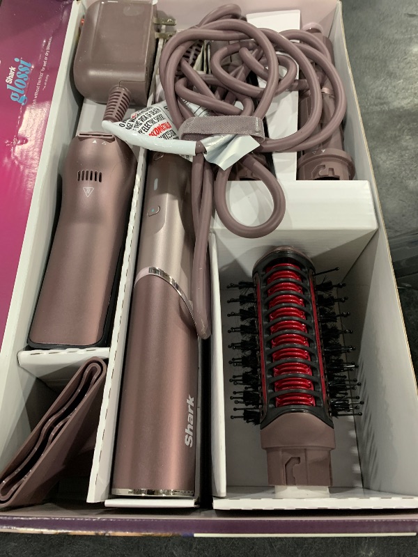 Photo 1 of Shark FlexFusion Ceramic Air Styler, Blush HD641S