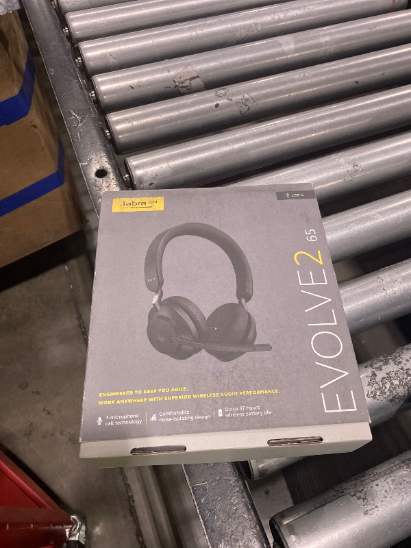 Photo 1 of Jabra Evolve2 65 UC Wireless Headphones