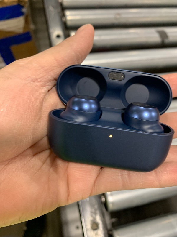Photo 1 of Technics Reference Class Hi-Fi Wireless Ear Buds, Dolby Atmos with Head Tracking, Adaptive Noise Cancelling, 3 Device Multipoint, 10-Hr Battery, Wireless Charging, Improved Fit, EAH-AZ100-A(Blue)