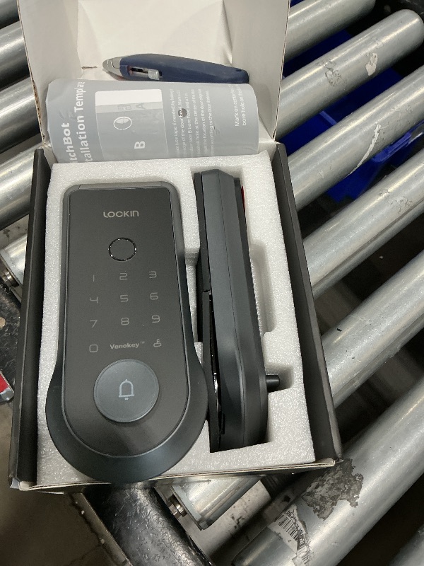 Photo 1 of SwitchBot Lock Vision Pro Smart Lock - Matte Black