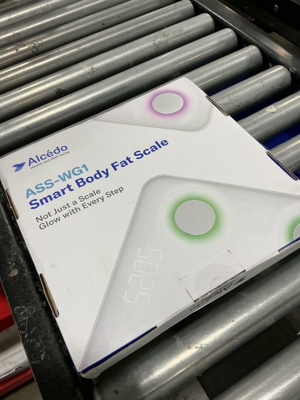 Photo 1 of Alcedo Smart Body Fat Scale - Bluetooth, White