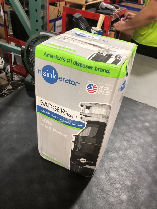 Photo 1 of InSinkErator Badger 5XP 3/4 HP Garbage Disposal