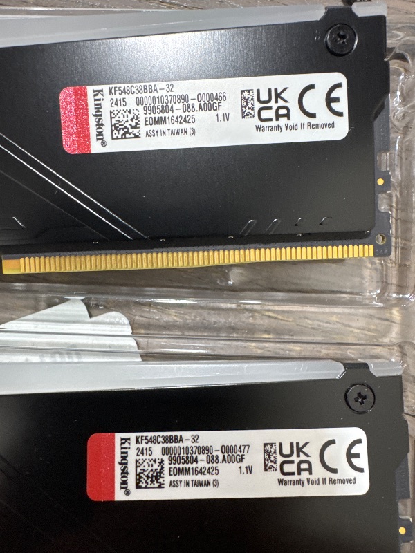 Photo 1 of Kingston FURY Beast DDR5 RGB 32GB Memory Kit