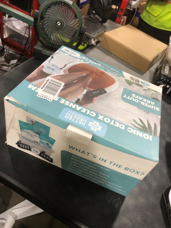 Photo 1 of Better Health Company Ionic Foot Bath Detox Machine