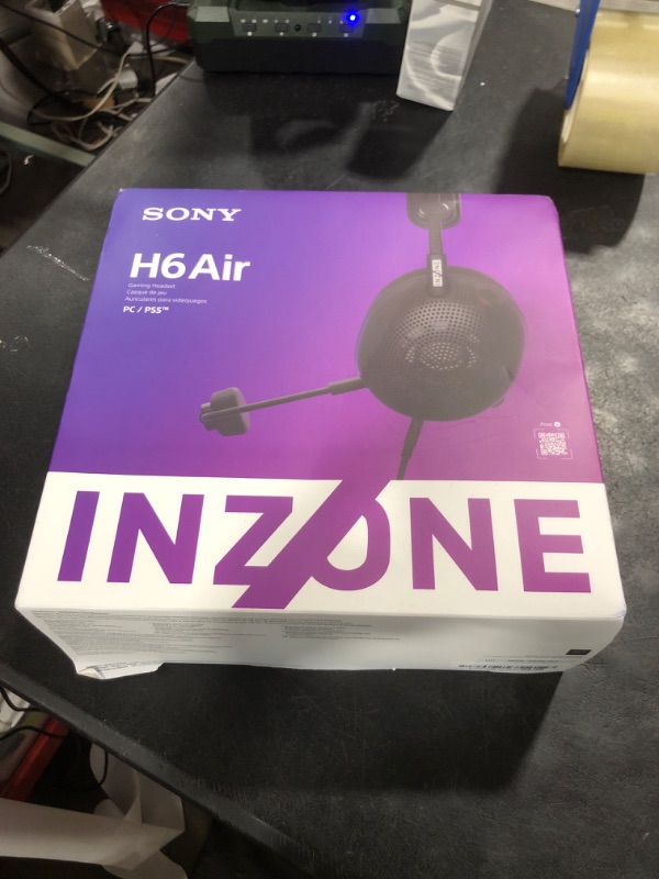 Photo 1 of Sony INZONE H6 Air Wired Gaming Headset