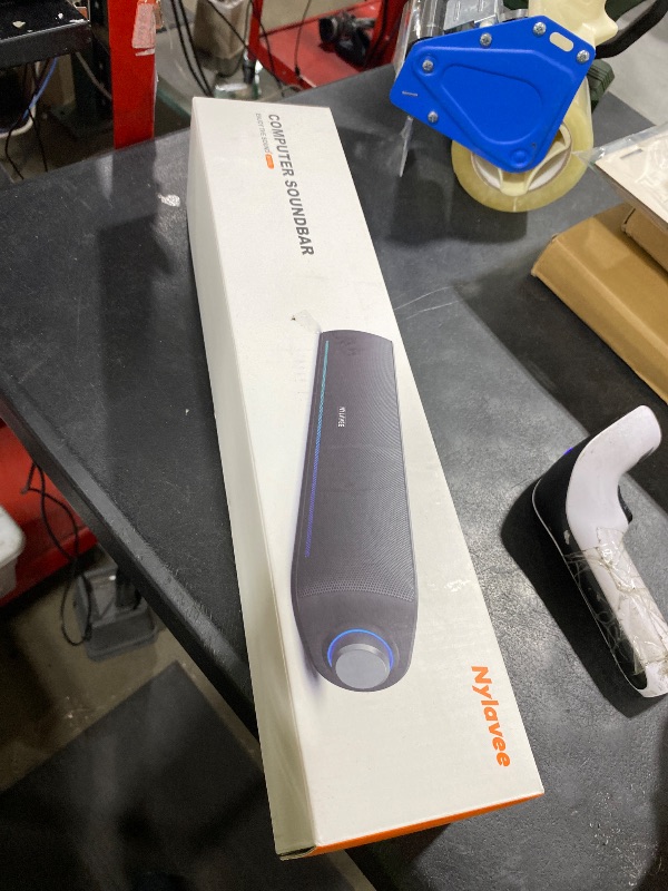 Photo 1 of Nylavee Computer Speakers for Desktop, PC Sound Bar with Bluetooth and AUX