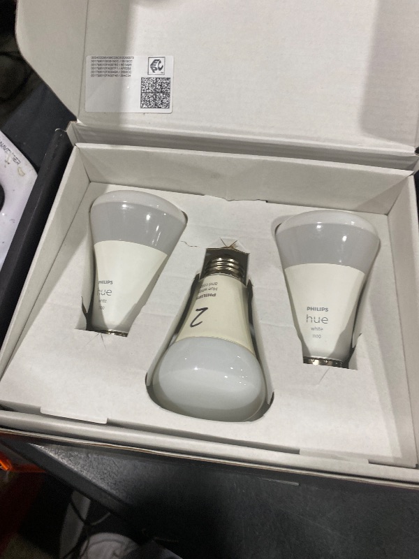 Photo 1 of Philips Hue Starter Kit, Bridge Pro + 4 A19 E26 Smart Bulbs