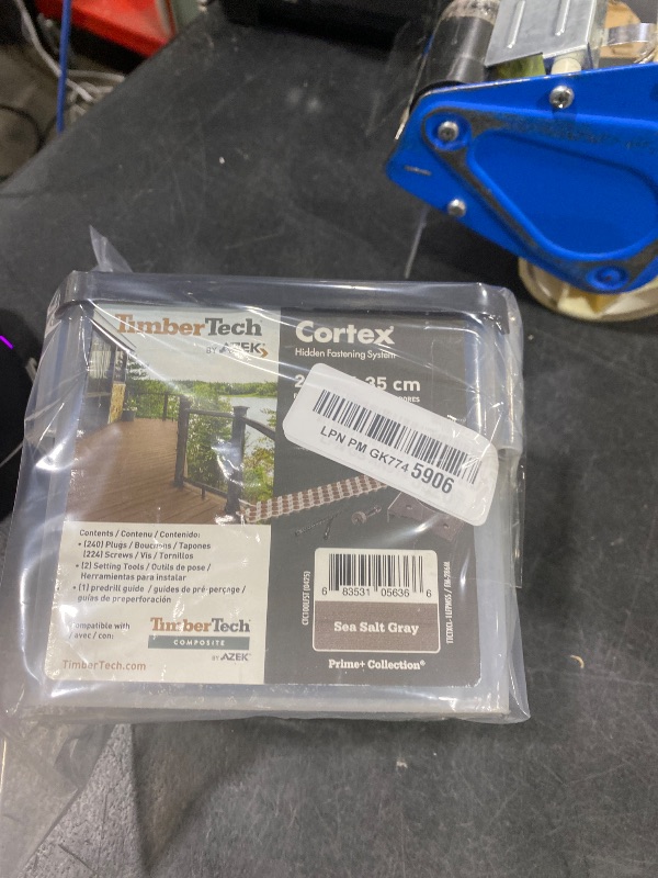 Photo 1 of TimberTech Collated Cortex Hidden Fasteners - Sea Salt Gray