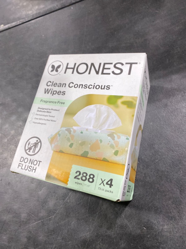 Photo 1 of The Honest Company Multi-Use Baby Wipes, Geo Mood, 288 Count