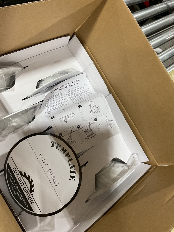 Photo 1 of ZYC Retrofit Recessed Lighting 6 Inch - 8 Pack