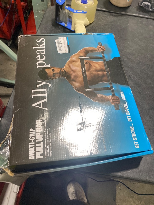 Photo 1 of Ally Peaks Pull Up Bar | Steel Max 440 lbs | Multi-Grip Strength