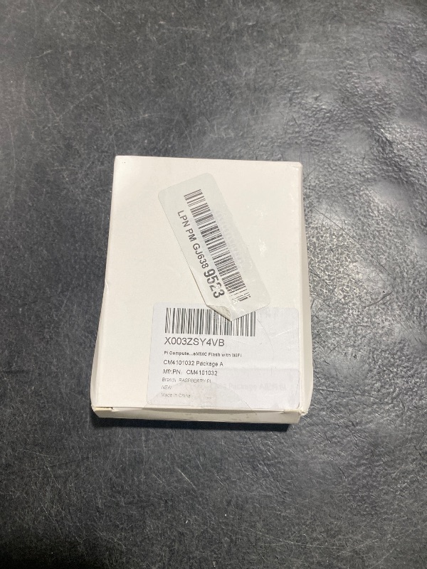 Photo 1 of Waveshare Pi Compute Module 4 Comes with an Official Raspberry Pi CM4104000 (with Wireless, 4GB RAM, Lite Version), an Antenna Kit and a HEATSINK. (3 Items)