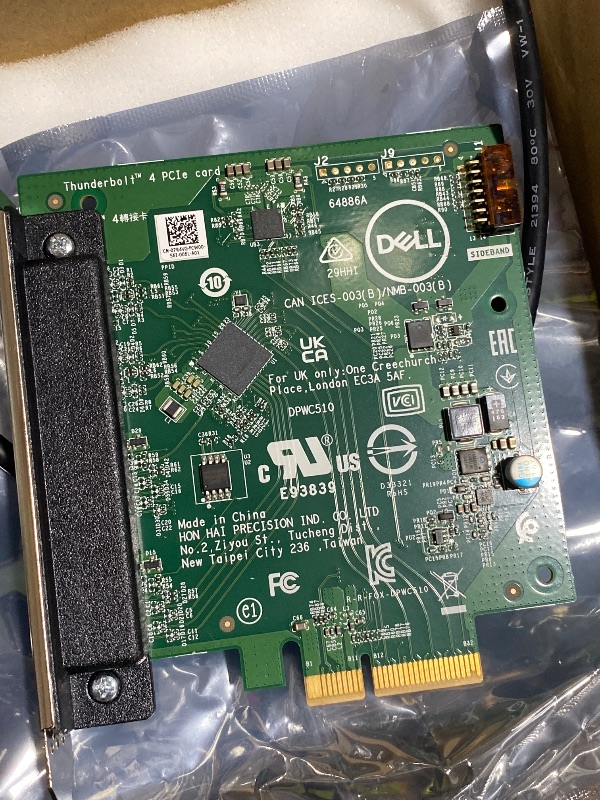 Photo 1 of BestParts Thunderbolt 4 Card Kit for Dell Precision T7960/T5860/T3680