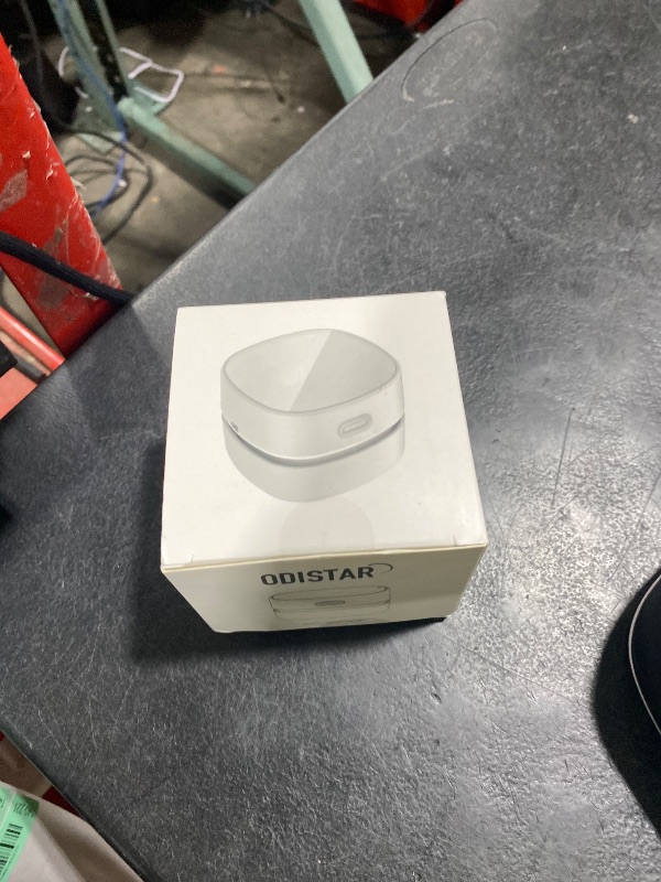 Photo 1 of ODISTAR Desktop Vacuum Cleaner - White USB Charging