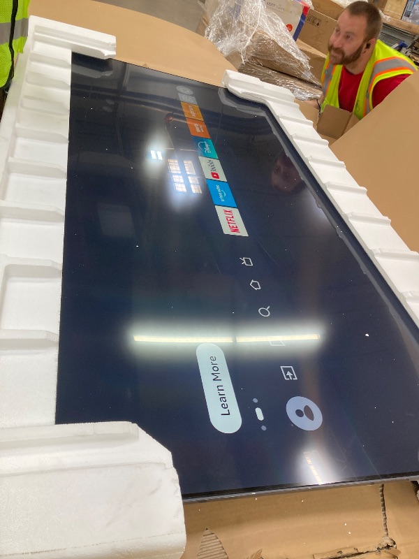 Photo 1 of **It's a bit scratched.**TCL 75 Inch Class QM64L Series | Mini LED QLED 4K HDR Smart Fire TV | 75QM64L, 2026 | 120Hz-144Hz High Brightness, Dolby Vision Atmos, Alexa+ Voice Remote AI Streaming Television | Amazon Exclusive