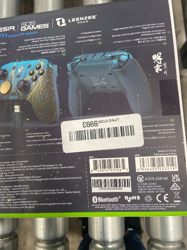 Photo 1 of ******* SEALED BY COMPANY****** GameSir G7 Pro Wireless Gaming Controller for Xbox Series X|S, Xbox One, PC, Android, Game Controller with TMR Sticks ,Hall Effect Analog Triggers, 1000Hz Polling Rate ?Wuchang: Fallen Feathers Edition?