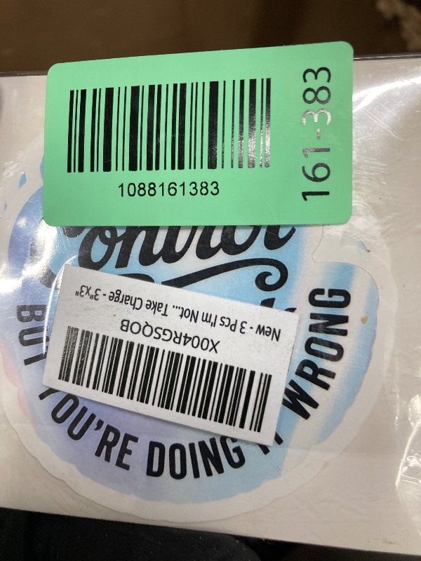 Photo 1 of (3pcs-3in) I'm Not A Control Freak But You're Doing It Wrong Funny Sticker
