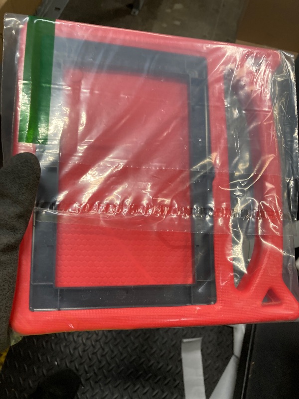 Photo 1 of (12th/10th Generation, 2024/2022/2020 Release) All-New 8 in Tablet case for Kids -Lightweight Shockproof Case with Handle Stand for 8inch Kids Tablet.(Incompatible with iPad Samsung). (Red)
