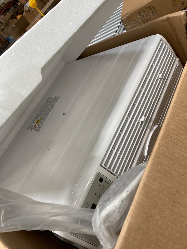 Photo 1 of **It's used, it couldn't connect because it has a different connector*****Keystone 14,000 BTU Wall Mounted AC Unit and Dehumidifier, 230V, Wall Unit for Bedroom, Garage, Nursery, and Large Rooms up to 700 Sq.Ft., AC Wall Unit with Remote Control