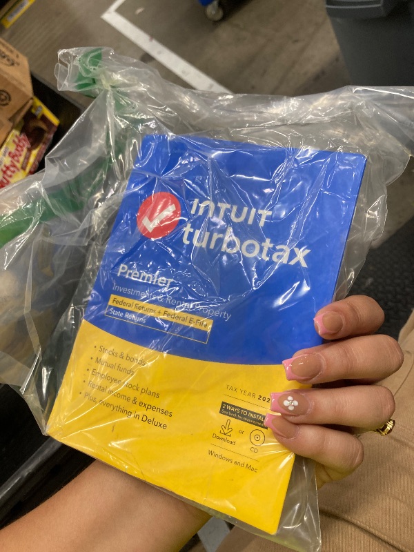 Photo 1 of [Old Version] TurboTax Premier 2023, Federal & State Tax Return [PC/Mac Disc]