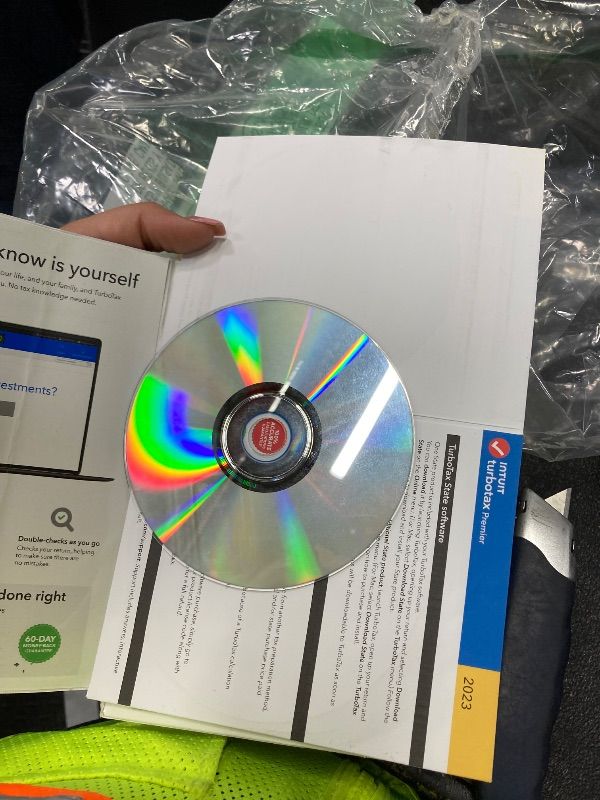 Photo 1 of [Old Version] TurboTax Premier 2023, Federal & State Tax Return [PC/Mac Disc]