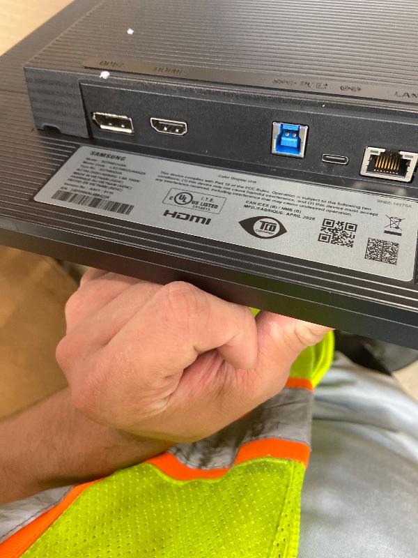 Photo 1 of **NO REFUNDS OR RETURNS** Samsung 27" ViewFinity S8 (S80UH) High-Resolution Monitor
