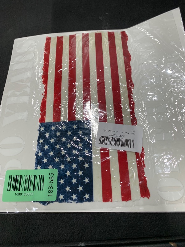 Photo 1 of (1pc-9in) USA 250th Sticker Bald Eagle Stickers D56 Commemorative Autos