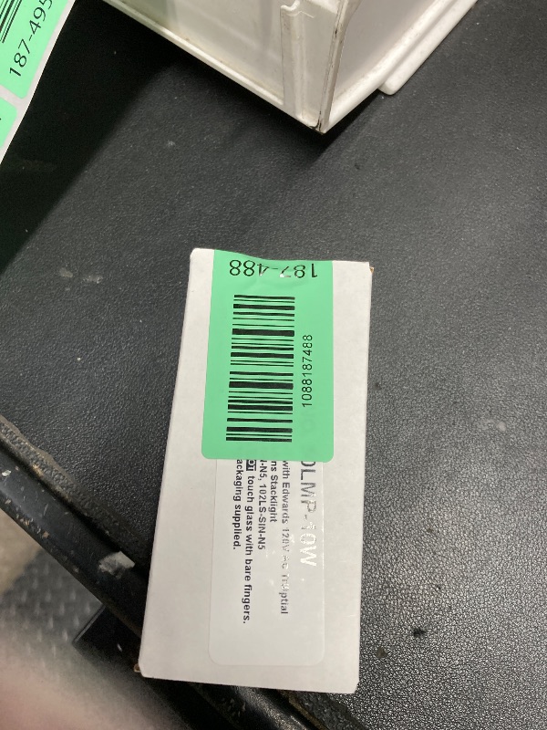 Photo 1 of "Edwards 50LMP-10W Replacement Incandescent Bulb 10 Watt, 120 Volt AC, 2500 Hour Life, Clear Lens, White Emitted,"
