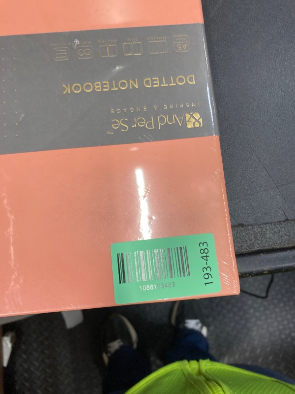 Photo 1 of &And Per Se Dotted Journal Notebook, A5 Hardcover