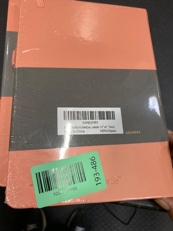 Photo 1 of &And Per Se Dotted Journal Notebook, A5 Hardcover