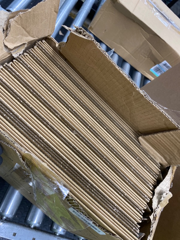 Photo 1 of *Box damaged* CRUGLA 12x12x6 Shipping Boxes 15 Pack, Brown Corrugated Cardboard Boxes with Side-Lock and Pre-Applied Double-Sided Tape, Easy Assemble Packing Mailer Boxes for Small Business Shipping