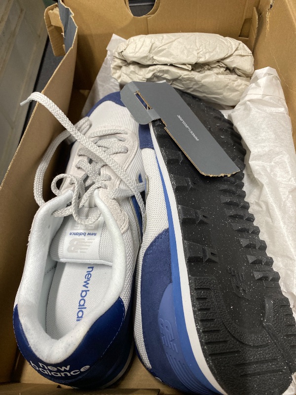 Photo 1 of *Box damaged* *Used* New Balance Men's 515 V3 Sneaker, Grey Matter/Magic Blue, 11.5