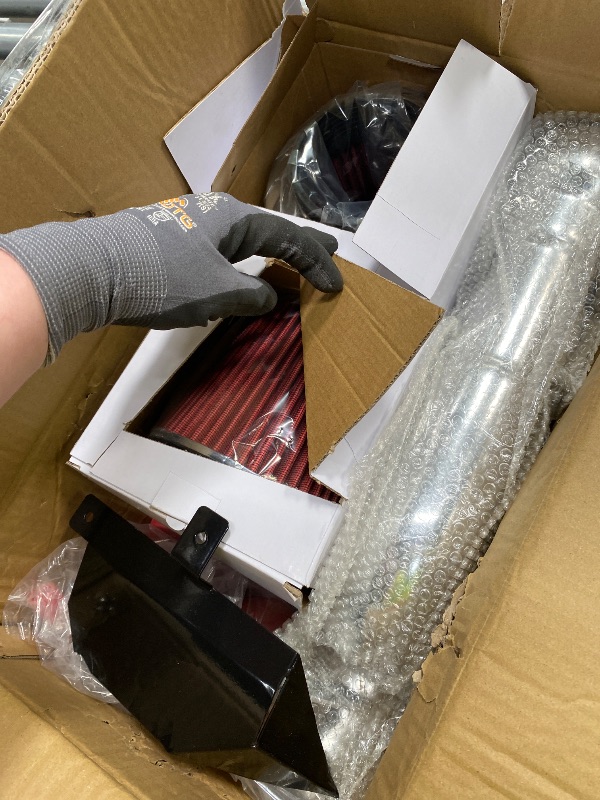 Photo 1 of *Instructions cut* K&N Engine air intake and air box kit, Cold air intake system