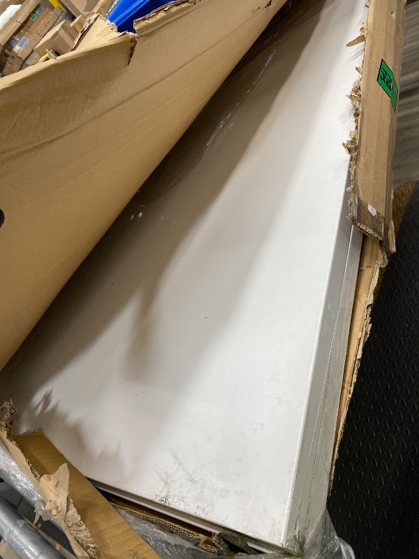Photo 1 of *ONLY 2/1 missing* *Dirty/Minor damage to edges*  Creative Mark The Edge Deluxe Cotton 1-1/2" Deep Stretched Canvas for Painting, 60x60 Pack of 3, 14oz. Primed Weight, Universal Archival Priming, Medium Tooth, Hand-Stretched Canvas for Painters